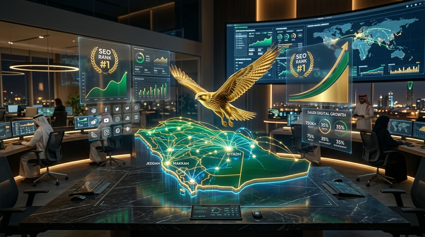 منظومة شموخ للتسويق الرقمي | كيف تقود نمو الشركات في السوق السعودي — شموخ